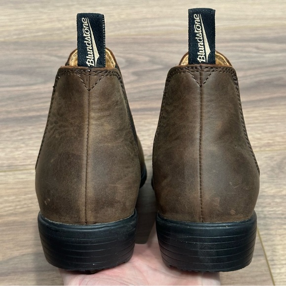 Blundstone Women’s #1970 Low Heel Chelsea Boots in Antique Brown Size 8 - Picture 5 of 12